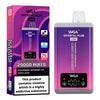 WGA Crystal Plus 20000 Pre Filled 2 in 1 Vape Pod Kit, Strawberry Raspberry, Vimto Laces Flavor