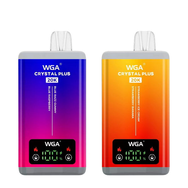 WGA Crystal Plus 20000 Pre Filled 2 in 1 Vape Pod Kit, UK Vaper