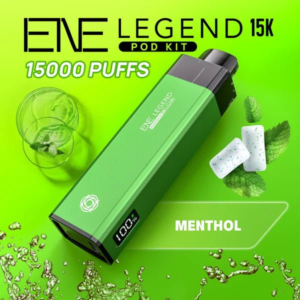 ENE Legend 15K Prefilled Vape Pod Kit - Box of 5