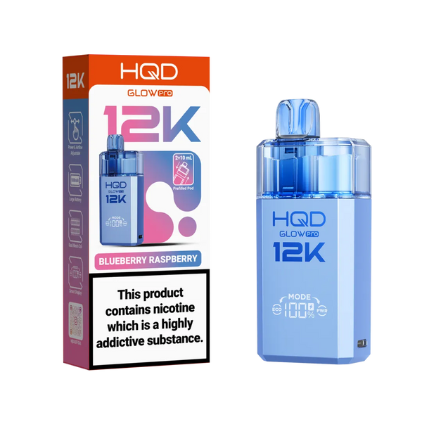 HQD Glow Pro 12k Prefiiled Kit - Box of 5