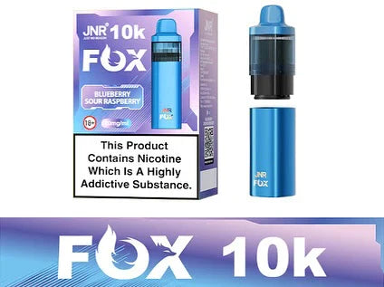 JNR Fox 10K Prefilled Pod Vape Kit - Box Of 5