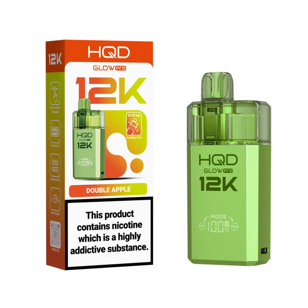 HQD Glow Pro 12k Prefiiled Kit - Box of 5