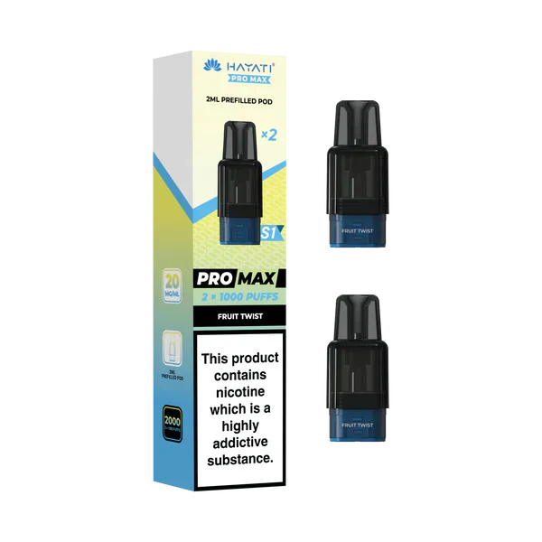 Hayati Pro Max S1 1000+ Prefilled Pods - Box 10