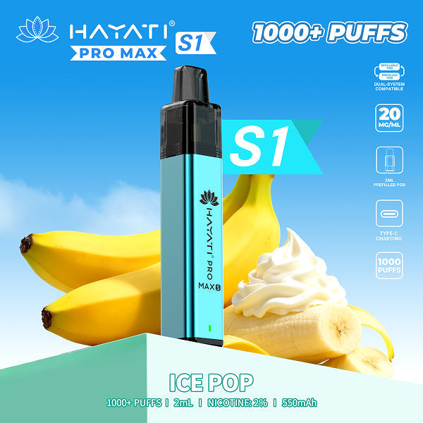 Hayati Pro Max S1 Prefilled Vape Kit