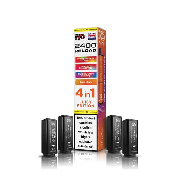 IVG 2400 Reload Prefilled Pods - Box of 5