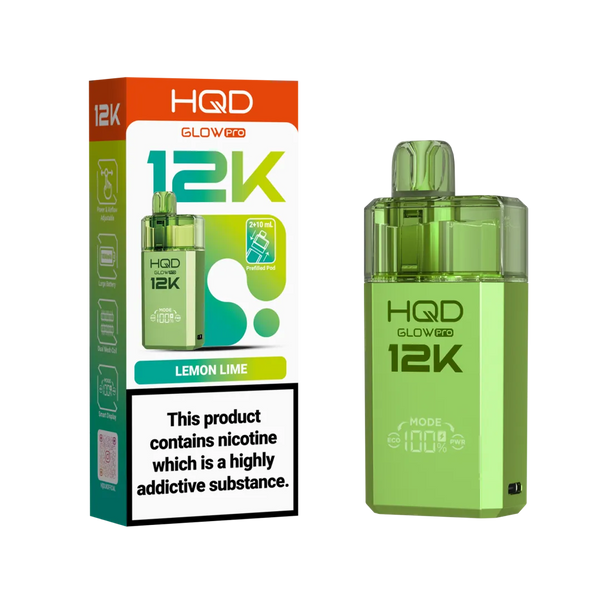 HQD Glow Pro 12k Prefiiled Kit - Box of 5
