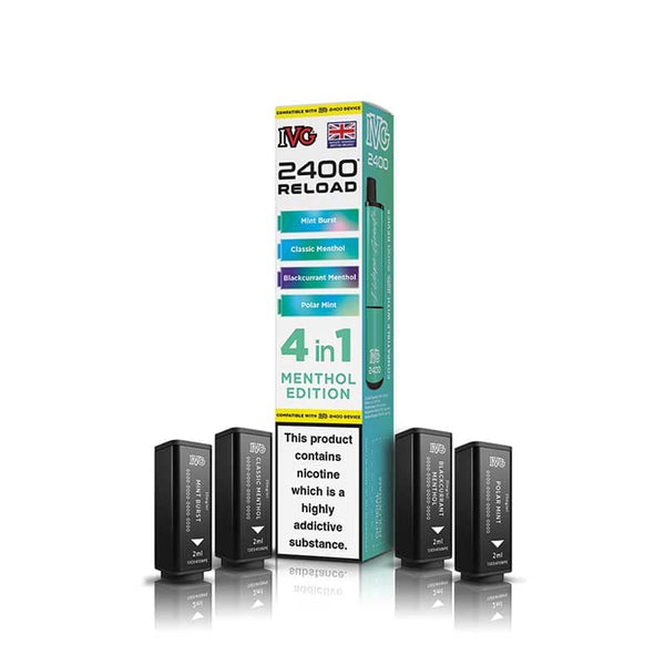IVG 2400 Reload Prefilled Pods - Box of 5