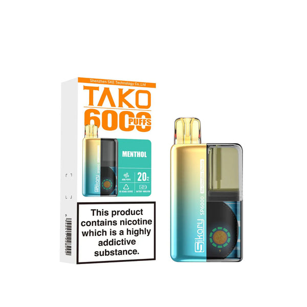 SKE Sikary TAKO SP6000 Prefilled Pod Kit - Box Of 5