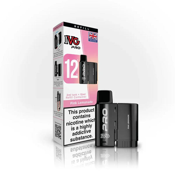IVG Pro 12 Prefilled Pods - Box of 5
