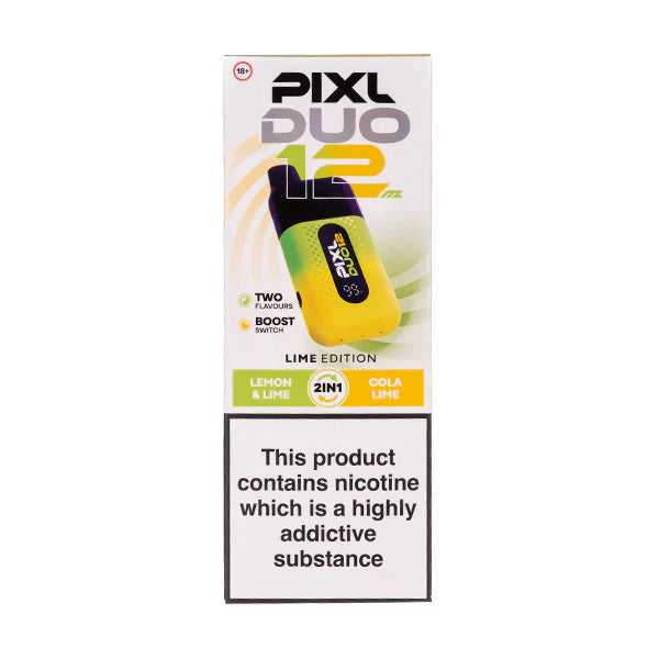 Pixl Duo 12 Disposable Vape TPD Compliant - Box of 5
