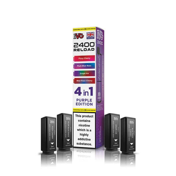 IVG 2400 Reload Prefilled Pods - Box of 5