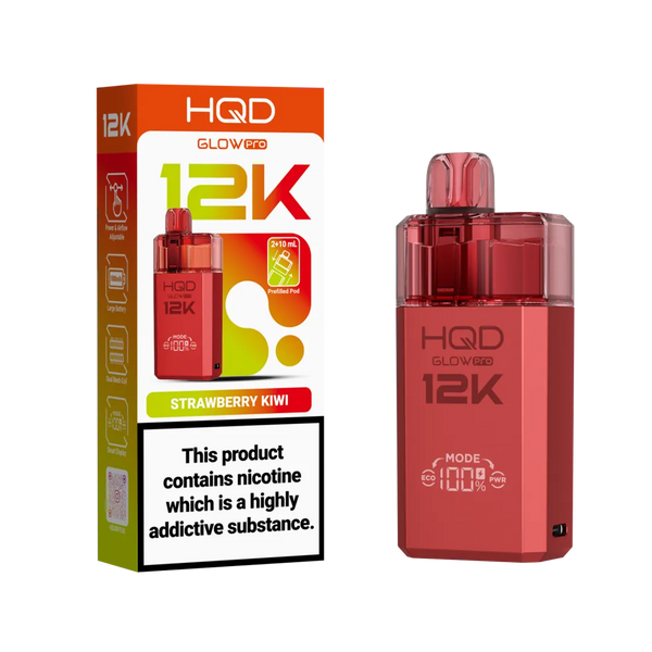 HQD Glow Pro 12k Prefiiled Kit - Box of 5