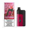 Titan X 50K Prefilled Pod Kit - Box of 5