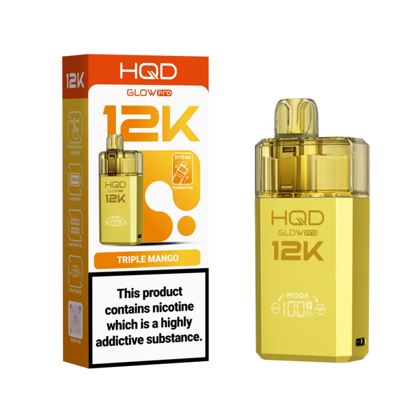 HQD Glow Pro 12k Prefiiled Kit - Box of 5