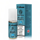 A Steam 10ml E Liquid Pack of 10, Blue Sour Raspberry Flavor