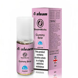 A Steam 10ml E Liquid Pack of 10, Gummy Bear Flavor