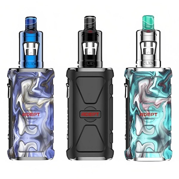 Adept Zlide by Innokin 3000Mah Mtl Vape Kit, Blue, Black And Light Blue Colours
