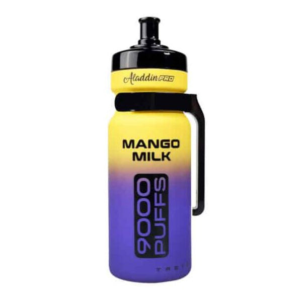 Aladdin Pro Enjoy 9000 Prefilled Vape Kit Pack Of 10, Mango Milk Flavor
