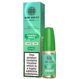 Bar Soltz 10ml Nic Salt E Liquid Pack of 10, Fresh Mint Flavor