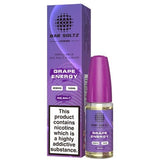 Bar Soltz 10ml Nic Salt E Liquid Pack of 10, Grape Energy Flavor