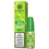 Bar Soltz 10ml Nic Salt E Liquid Pack of 10, Sour Apple Flavor