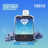 Crystal Galaxy 10000 Puffs Prefilled Vape Pack of 10, Mr Blue Flavor