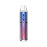 Crystal Galaxy 4500 Prefilled Vape Pod Pack of 10 , Raspberry Strawberry Blueberry Flavor