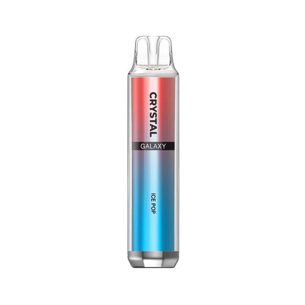 Crystal Galaxy 4500 Puffs Prefilled Vape Pod, Ice Pop Flavor