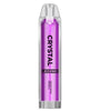 Crystal Legend 4K Puffs Prefilled Vape PodPack of 10, Grape Apple Red Bull Flavor