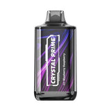 Crystal Prime Deluxe 18000 Puff Prefilled Vape Pod Kit, Blueberry Raspberry Flavor