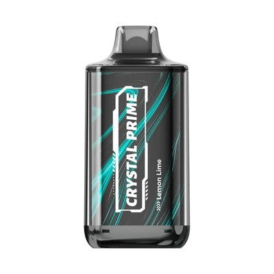 Crystal Prime Deluxe 18000 Puff Prefilled Vape Pod Kit, Lemon Lime Flavor