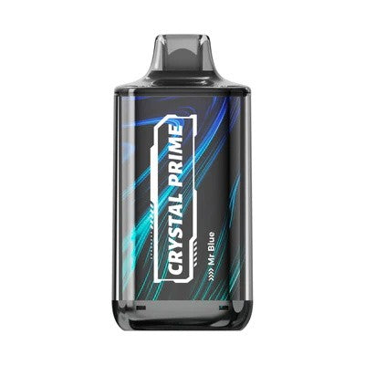 Crystal Prime Deluxe 18000 Puff Prefilled Vape Pod Kit, Mr Blue Flavor