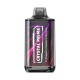 Crystal Prime Deluxe 18000 Puff Prefilled Vape Pod Kit, Strawbery Raspberry Cherry Flavor