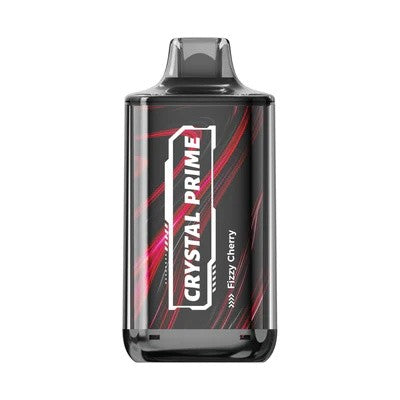 Crystal Prime Deluxe 18K Prefilled Vape Kit Box of 10, Fizzy Cherry Flavor