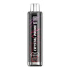 Crystal Prime Pro 4500 Puffs Prefilled Pod Vape Kit, Strawberry Raspberry Cherry Ice Flavor