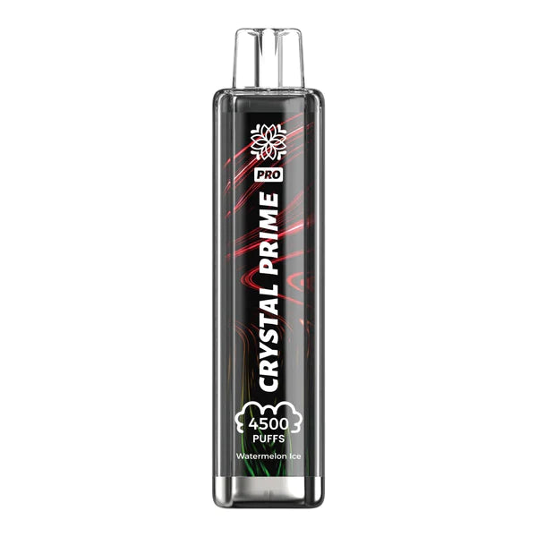 Crystal Prime Pro 4500 Puffs Prefilled Pod Vape Kit, Watermelon Ice Flavor