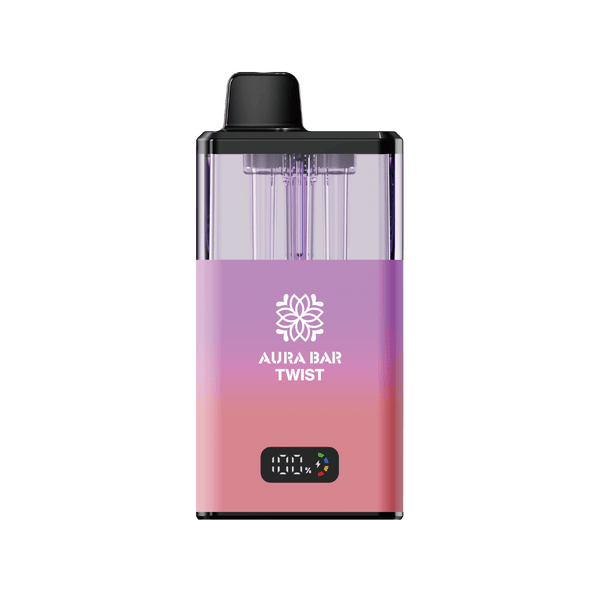 Crystal Prime Twist 40000 Puffs Vape Pod Kit Box of 5, Blueberry Cherry Cranberry, Berry BlazeFlavor