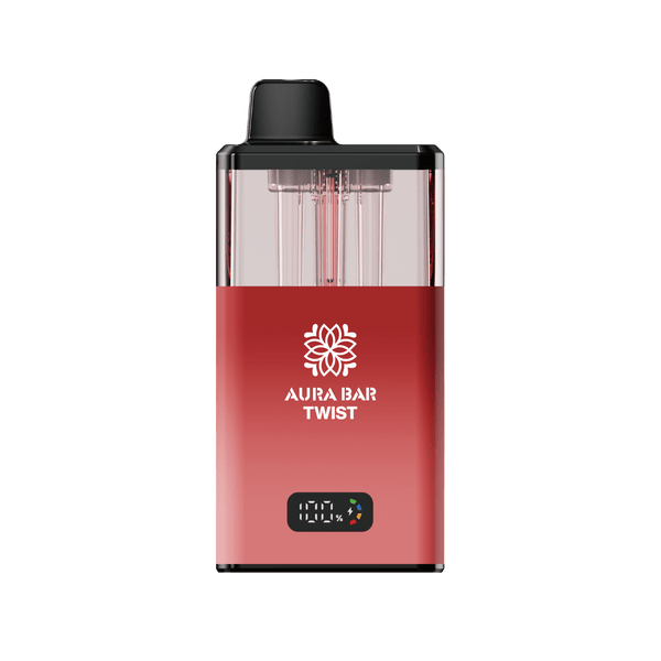 Crystal Prime Twist 40000 Puffs Vape Pod Kit Box of 5, Cherry Ice, Cherry ColaFlavor