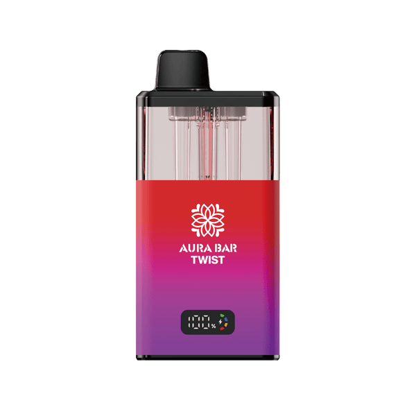 Crystal Prime Twist 40000 Puffs Vape Pod Kit Box of 5, Slapple, Black Mamba Flavor