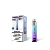 Crystal Pro 10000 (CP10K) PreFilled Pod Kit Box of 5, Blue Razz Cherry Flavor