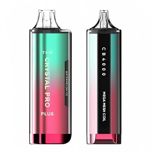 Crystal Pro Plus 4000 Prefilled Pod Device Box of 10, Watermelon Ice Flavor