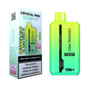 Crystal Pro Twist 15000 Puffs Prefilled Vape - Box of 5, Fresh Mint Flavor