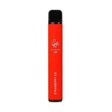 Elf Bar 600 Puff Prefilled Vape Pod Device Box of 10, Strawberry Ice Flavor