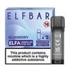 Elf Bar Elfa PreFilled Pod 2ml Nic Salt Prefilled Pod, Blueberry Flavor