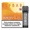 Elf Bar Elfa PreFilled Pod 2ml Nic Salt Prefilled Pod, Wild Orange Flavor