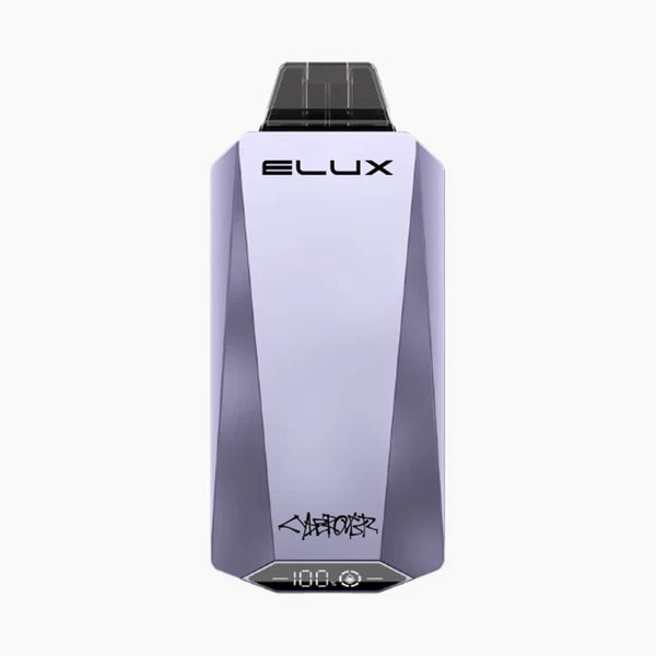 Elux Cyberover 15000 Puffs Prefiled Vape Kit Box of 10, Lemon Lime Flavor