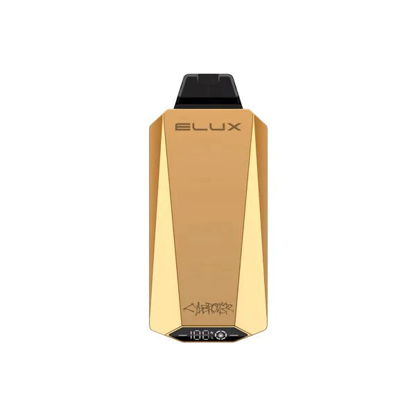 Elux Cyberover 15000 Puffs Prefiled Vape Kit Box of 10, Strawberry Ice Flavor