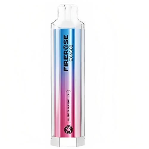 Elux Firerose EX 4500 Prefilled Vape Pod Device, Blueberry Raspberry Flavor