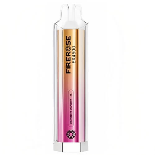 Elux Firerose EX 4500 Prefilled Vape Pod Device, Strawberry Raspberry Flavor