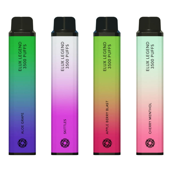 Elux Legend 3500 Puffs Prefilled Vape Pod Box of 10, UK Vaper